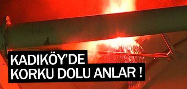 Kadky'de yangn panii